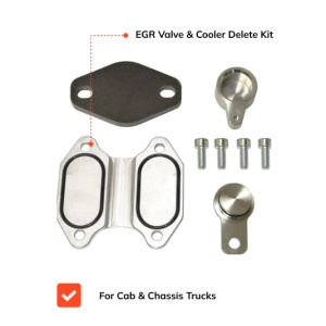 Cab & Chassis EGR & Cooler Delete Kit 2013-2019 Ram Cummins 6.7L