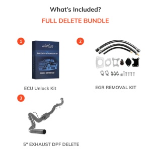 GM/Chevy Duramax L5P | Full Delete Bundle (DPF/DEF/EGR) | 2020-2023