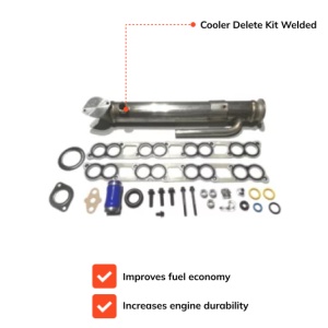 Ford Powerstroke 6.0L EGR & Cooler Delete Kit Welded 2003-2007