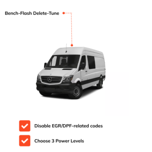 Mercedes Sprinter 2500 & 3500 3.0L | Full DPF, DEF, EGR Delete Kit | 2013-2018