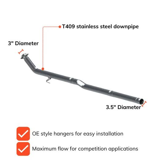 Ford Powerstroke 3.0L Full Delete Bundle | DPF/DEF/EGR | Delete Pipe 2018-2020