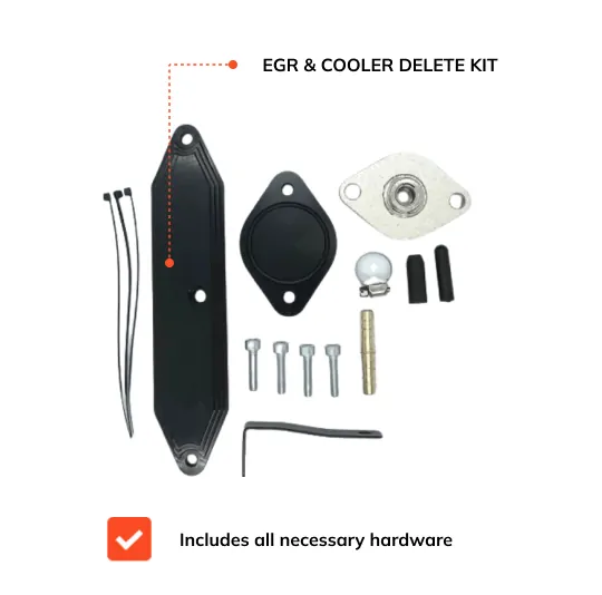 EGR & Cooler Delete Kit Ford Powerstroke 6.7L 2017-2022