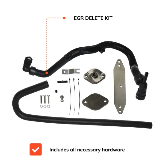 Ford Powerstroke 6.7L All-In-One DPF/DEF/EGR Delete Kit w/ Delete Pipe (2015-2016)