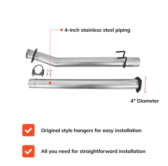 Ford Powerstroke 6.4L | All-In-One Delete Kit DPF/DEF/EGR | 2008-2010 | EZ Lynk