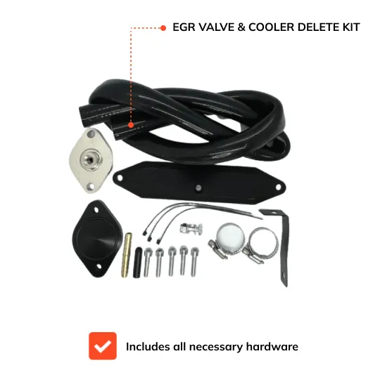 EGR Valve & Cooler Delete Kit 2011-2014 & 2017-2019 Ford Powerstroke 6.7L