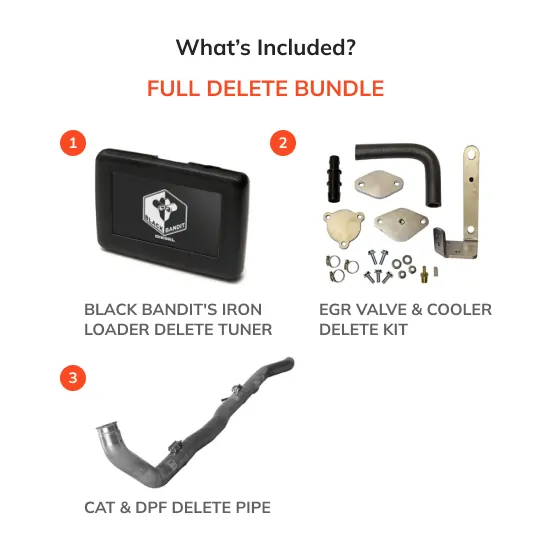 Jeep Grand Cherokee Ecodiesel 3.0L | Full Delete Kit (DPF/DEF/EGR) | 2015-2018