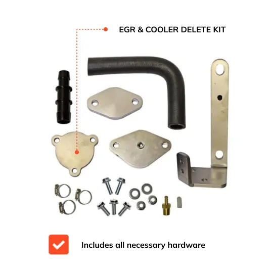 Jeep Grand Cherokee Ecodiesel 3.0L | Full Delete Kit (DPF/DEF/EGR) | 2015-2018