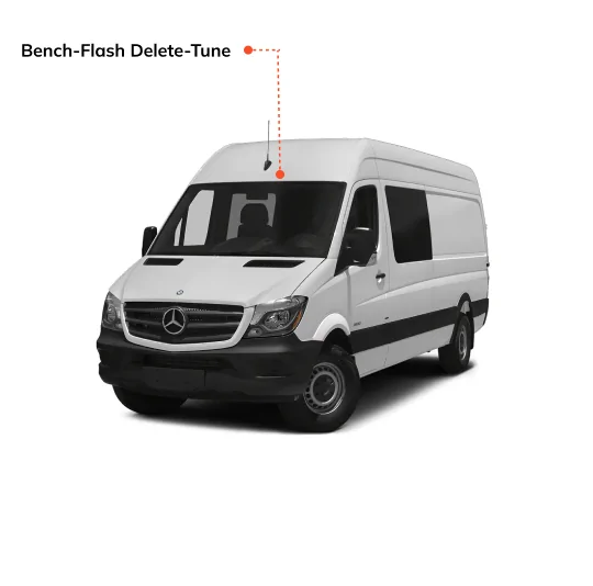 Mercedes Sprinter 3.0L- Bench-Flash Delete Tuning (2013+)